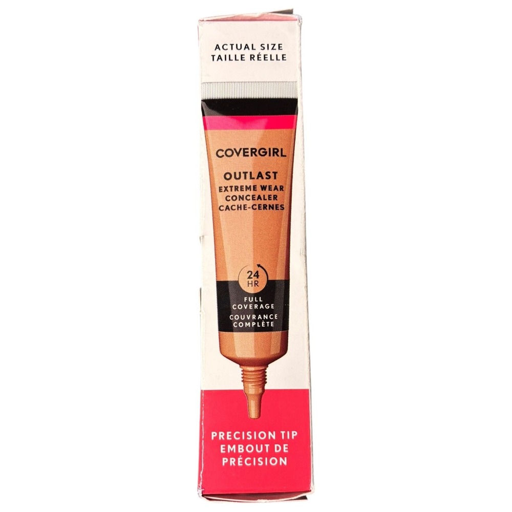 Covergirl Outlast Extreme‎ Wear Concealer 856 Caramel Beige Full Coverage NIB